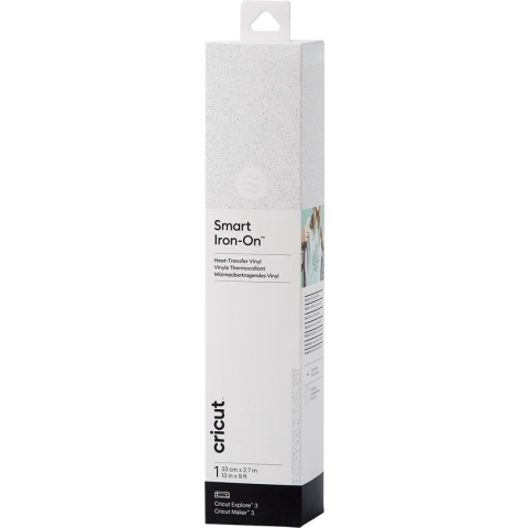 Cricut Smart Iron-on 33x273cm 1 sheet (Glitter White)