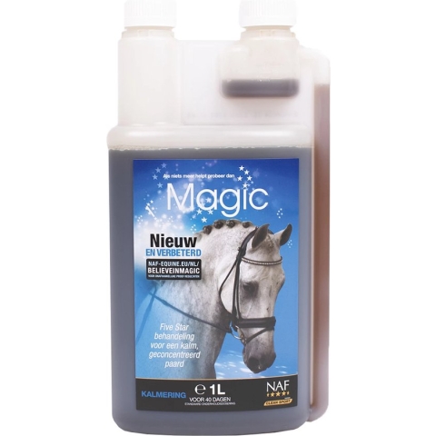 NAF - Magic - Voor Kalme en Geconcentreerde Paarden - 5 Liter