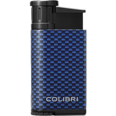 Colibri Aansteker Evo Carbon Fiber Blue