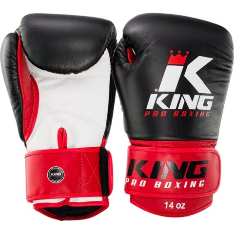 King Bokshandschoenen KPB/BG 1 Zwart / Rood - 10 oz.
