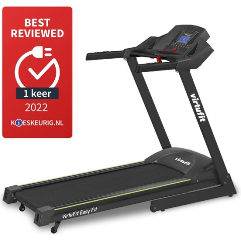 VirtuFit Easy Fit Loopband - LCD display met blue backlight verlichting - 36 programma's