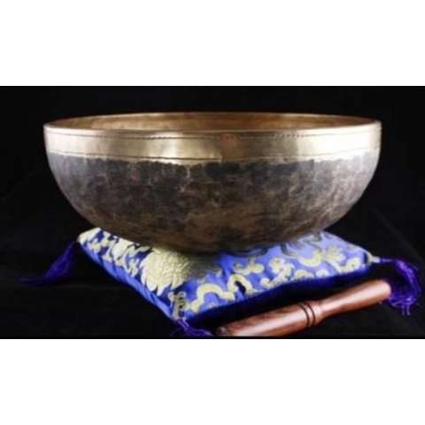 Klankschaal Chaken - 19cm - 775-875gr - Brons