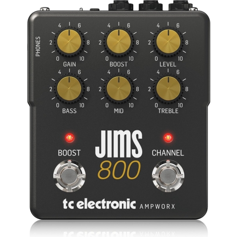 TC Electronic Ampworx JIMS 800 Preamp - Elektrische gitaarvoorversterker