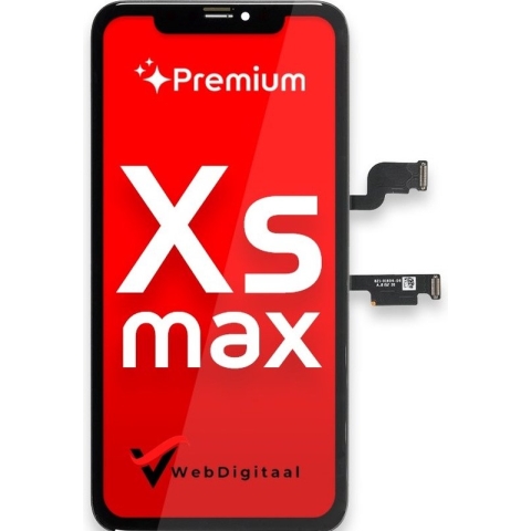 Apple iPhone XS Max LCD Display + Touchscreen - Premium Kwaliteit - Zwart - Vervang Scherm - Scherm - Beelscherm - touchscreen