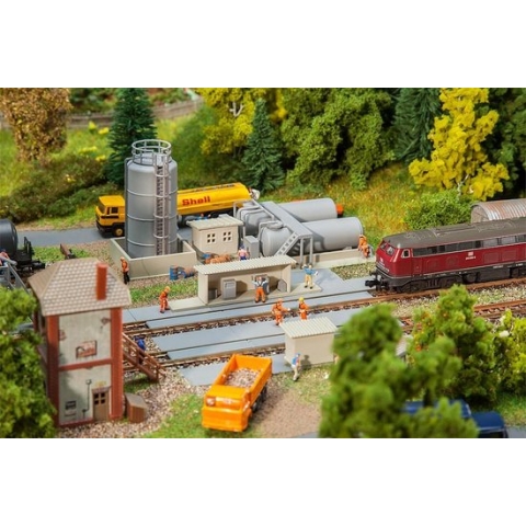 Faller - Olieopslag met dieselpomp - modelbouwsets, hobbybouwspeelgoed voor kinderen, modelverf en accessoires