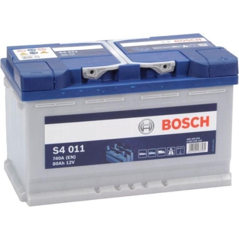 BOSCH | Accu - 12V 80Ah | S4011 - 0 092 S40 110 | Auto Start Accu
