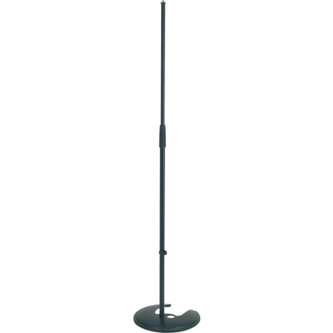 König & Meyer 26045 microstatief m. Gußsokkel zwart,stapelbaar - Microfoonstandaard