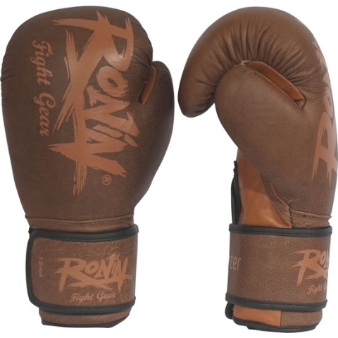 Ronin Fighter Bokshandschoen vintage bruin 14oz