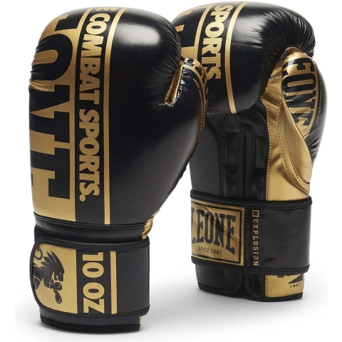 Leone (kick)bokshandschoenen Nexplosion Zwart 12oz