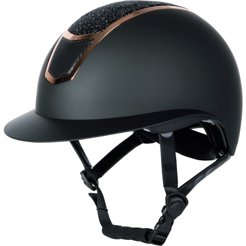 RelaxPets - Harry's Horse - Mont Blanc Sparkle - Veiligheidshelm - Zwart - 56-58