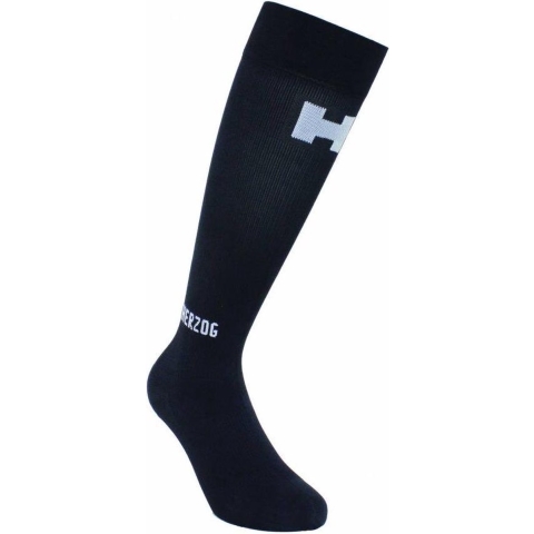 Herzog PRO Compressiekousen Maat V - Zwart - 45-48 - Extra long