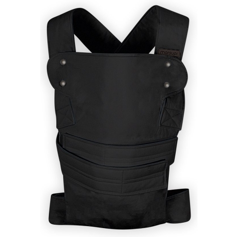 Marsupi Classic Black - maat S/M - taille 65-100 cm - draagzak baby