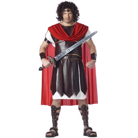 CALIFORNIA COSTUMES - Romeins gladiator kostuum voor mannen - Plus size - XXL