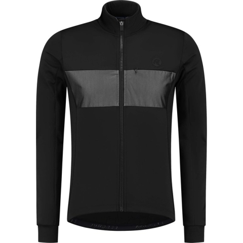 Rogelli Attq Fietsjack Winter - Heren - Zwart, Grijs - Maat S