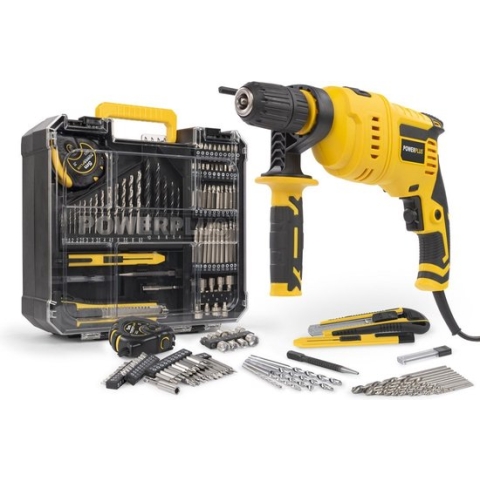 Powerplus klopboormachine POWX0265 - 800W , inclusief 78 acc.
