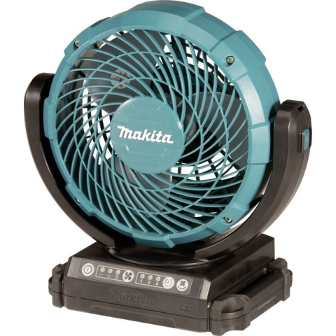 Makita Ventilator draagbaar 18 V blauw en zwart