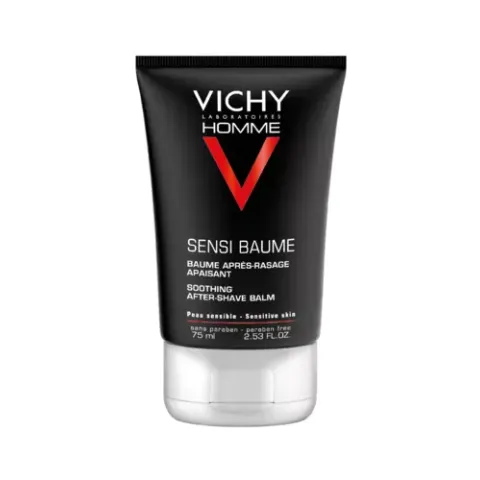 Vichy Homme Sensi Baume Aftershave voor een Gevoelige Huid 75ml