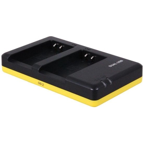 Huismerk Duo oplader voor 2 camera accu's Nikon EN-EL20