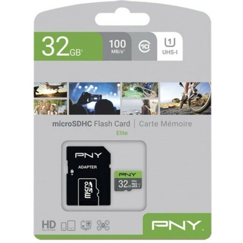 SDHC Memory Card PNY Elite 32 GB Black