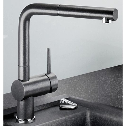 Blanco Mengkraan Linus-S antraciet | Spoelbakken&Kranen | Keuken&Koken - Inbouwapparatuur | 516688