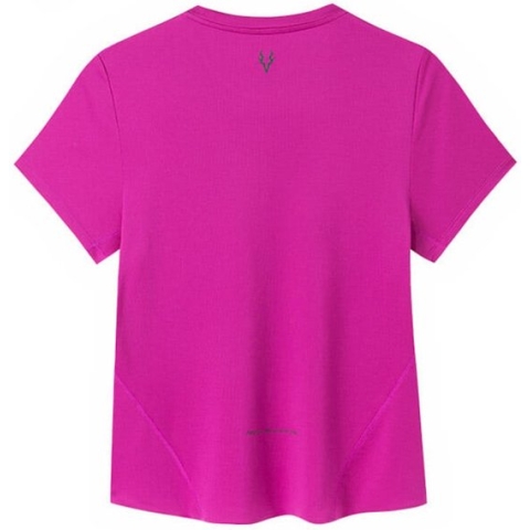 Anta Running T-shirt Met Korte Mouwen Roze M Vrouw