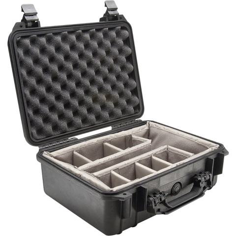 Peli 1450 Waterdichte Camerakoffer Geel  met foam interieur