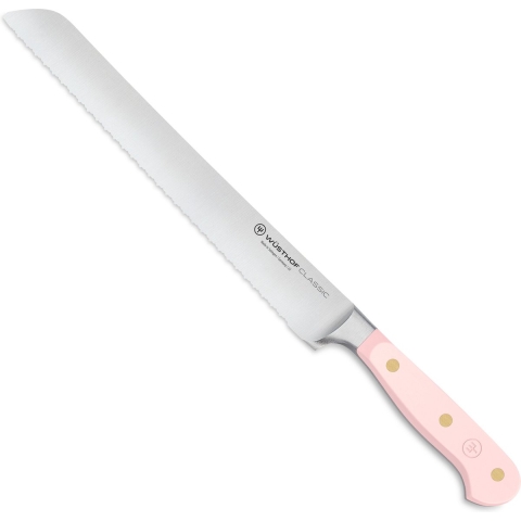 Wusthof Classic broodmes 23 cm - pink himalayan salt
