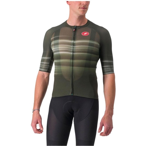 Castelli Climber´s 3.0 Sl 2 Jersey Met Korte Mouwen Groen XL Man