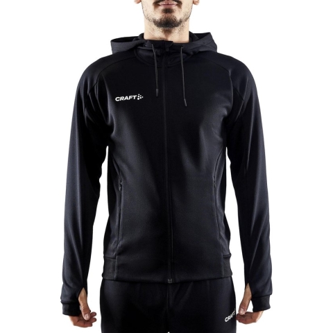 Craft Craft Evolve Hooded Sportvest - Maat XL  - Mannen - zwart