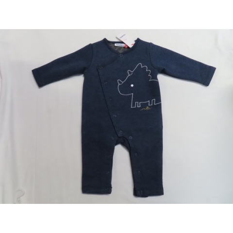Noukie's - Combi - blauw - Jongen - Dino - 3 maand 62