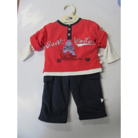 noukie's , 3 delig pakje voor jongens, vent voile  , 1 maand