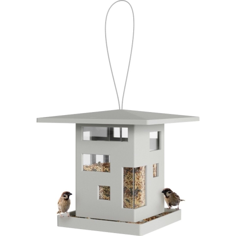 Umbra Birdcafé vogelvoeder grijs