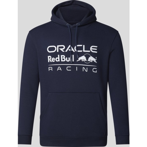Red Bull Racing Logo Hoody Blauw 2023 L - Max Verstappen - Sergio Perez - Oracle