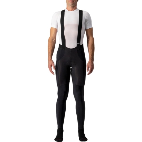 Castelli Sorpasso Ros Fietsbroek - Maat L  - Mannen - zwart