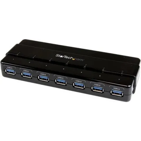7 Port SuperSpeed USB 3.0 Hub w/Adapter