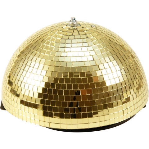 EUROLITE Halve Discobal - Spiegelbol - Discobol 30cm goud met motor