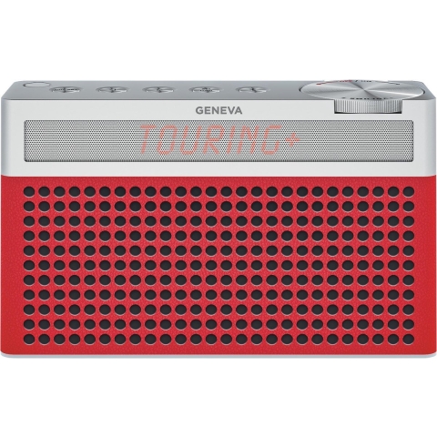 GENEVA Touring S+, DAB/DAB+/FM radio, rood