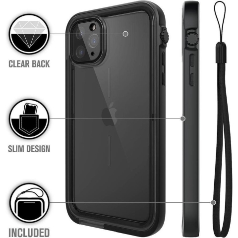 Catalyst Telefoonhoes Waterdicht Voor Apple Iphone 11 Pro Max Zwart