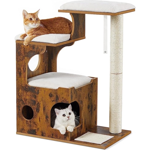 FurnStar krabpaal - Bruin - 66x42x88cm