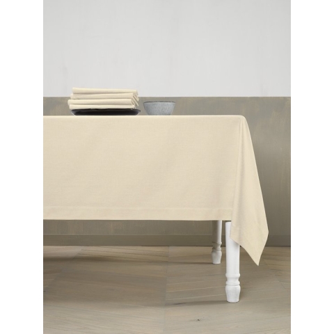 De Witte Lietaer Tafellaken Sonora 160 X 260 Cm Katoen Pearl