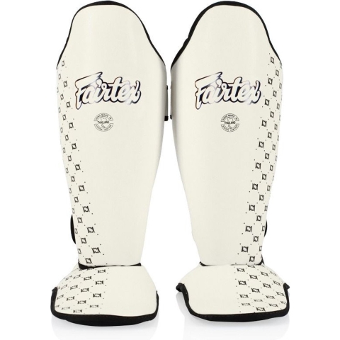 Fairtex Competition Scheenbeschermers - Wit - maat S