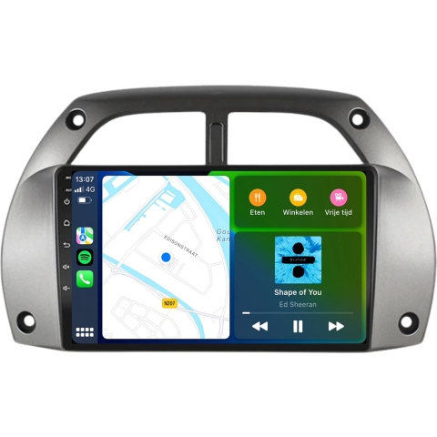 Toyota Rav 4 Android Autoradio | 2001t/m 2006 | CarPlay