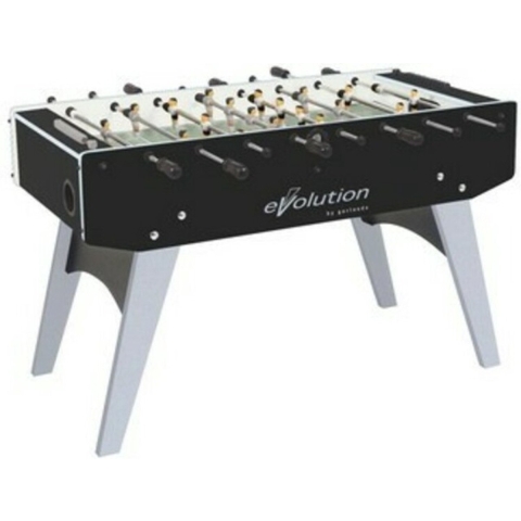 Garlando Voetbaltafel - Zwart - Kickertafel - Voetbaltafel