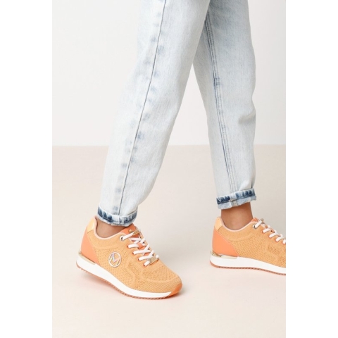 Mexx Sneaker Gitte Glitter Mini Meisjes - Peach - Maat 37