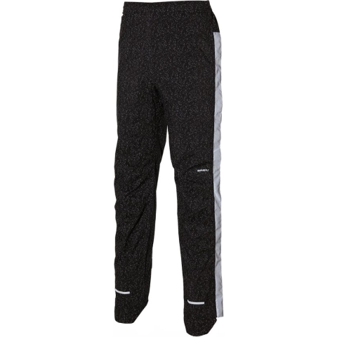 Basil Skane HiVis Regenbroek - Heren - Zwart - Maat XL