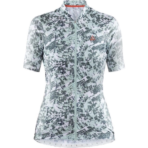 Craft Hale Graphic Jersey W Fietsshirt Vrouwen - Plexi/Gravity - Maat M