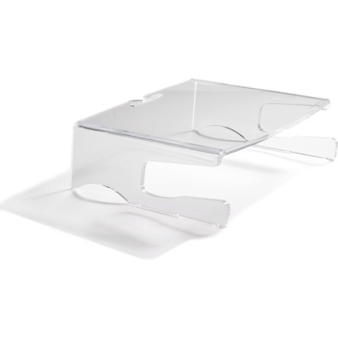 BakkerElkhuizen Q-riser 100 Transparant monitor standaard