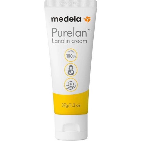 Medela Purelan Tepelzalf Lanoline tepelcreme snelle verlichting bij pijnlijke tepels - Tube 37gr