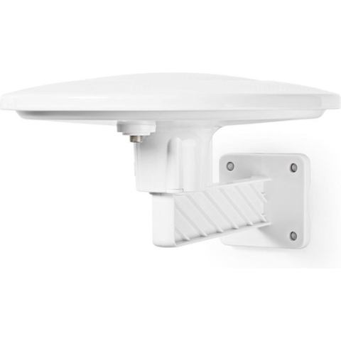 HDTV-Buitenantenne - Actief - Type Aansluiting: F-Connector - FM / UHF / VHF - Ontvangstbereik: 0-50 km - LTE700 - Versterking: 28 dB - Wit