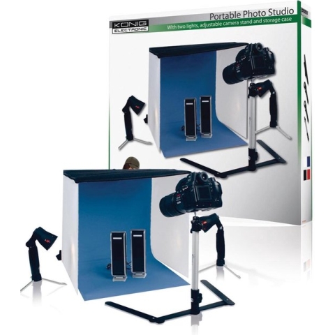 Konig Maxi Photo Studio With Camera Stand In Carrying Bag